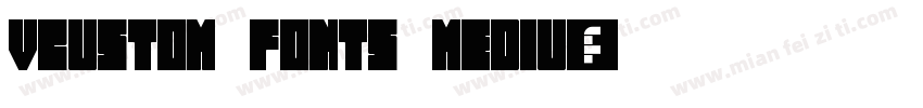 VCustom FontS Mediu字体转换